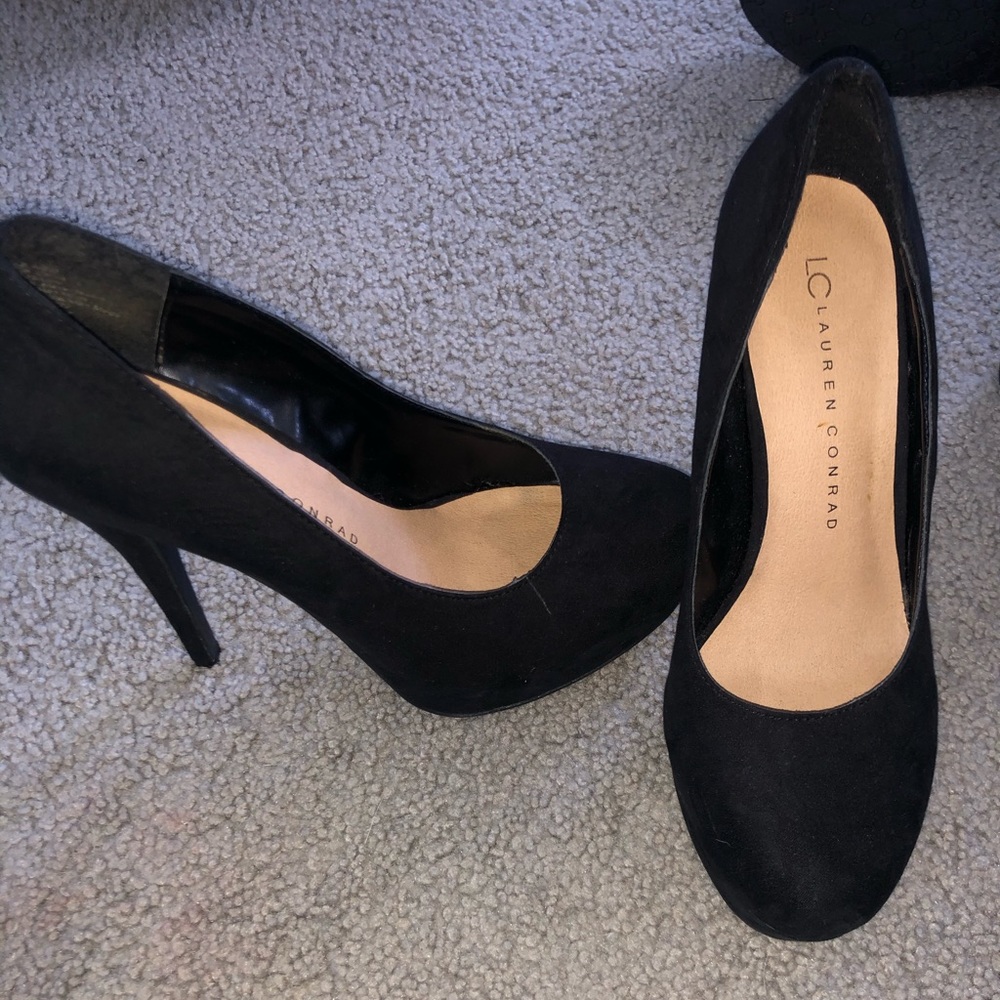 Black heels